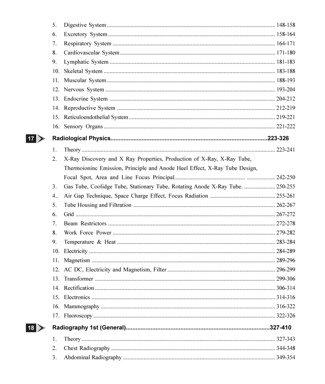 Radiographer question bank 2026 – practice MCQs sample page